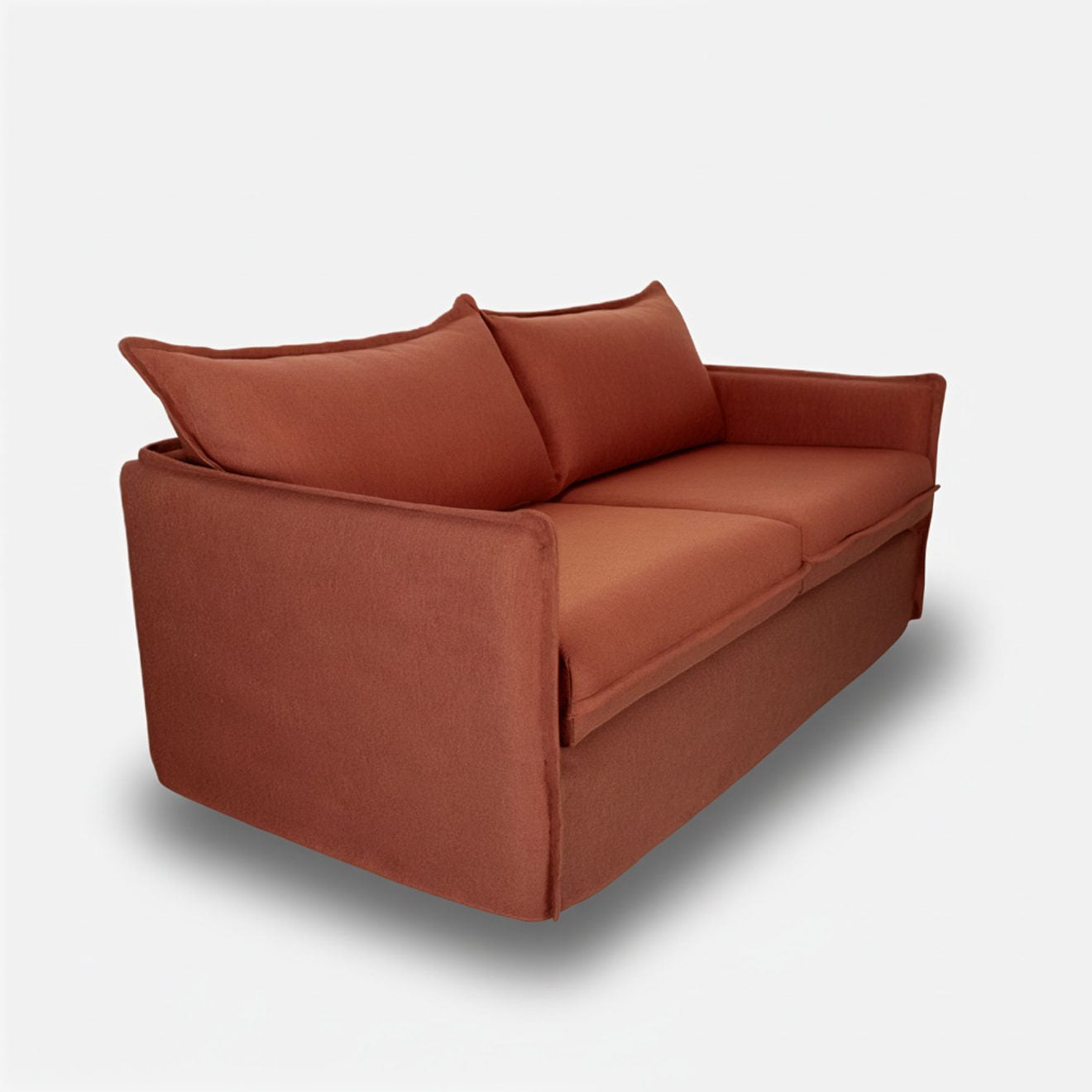 Slip Cover Lounge with Flange Detail