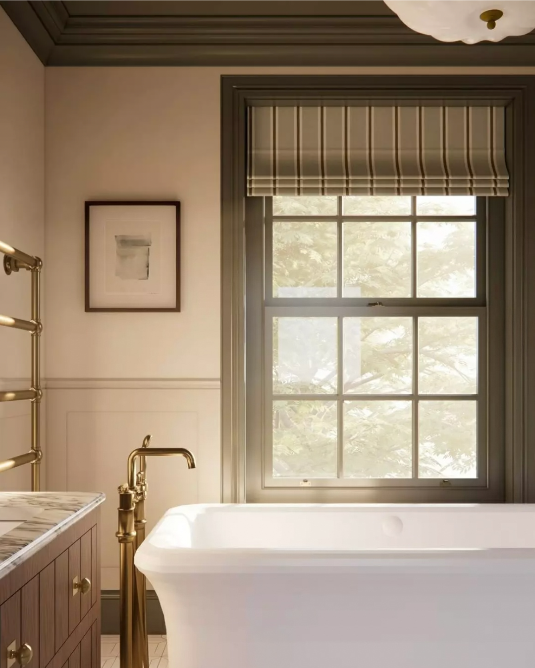 Custom Roman Blinds