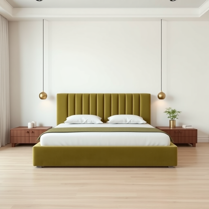 Custom-Made Beds, Bed Heads and Matching Pet Floor Pillows