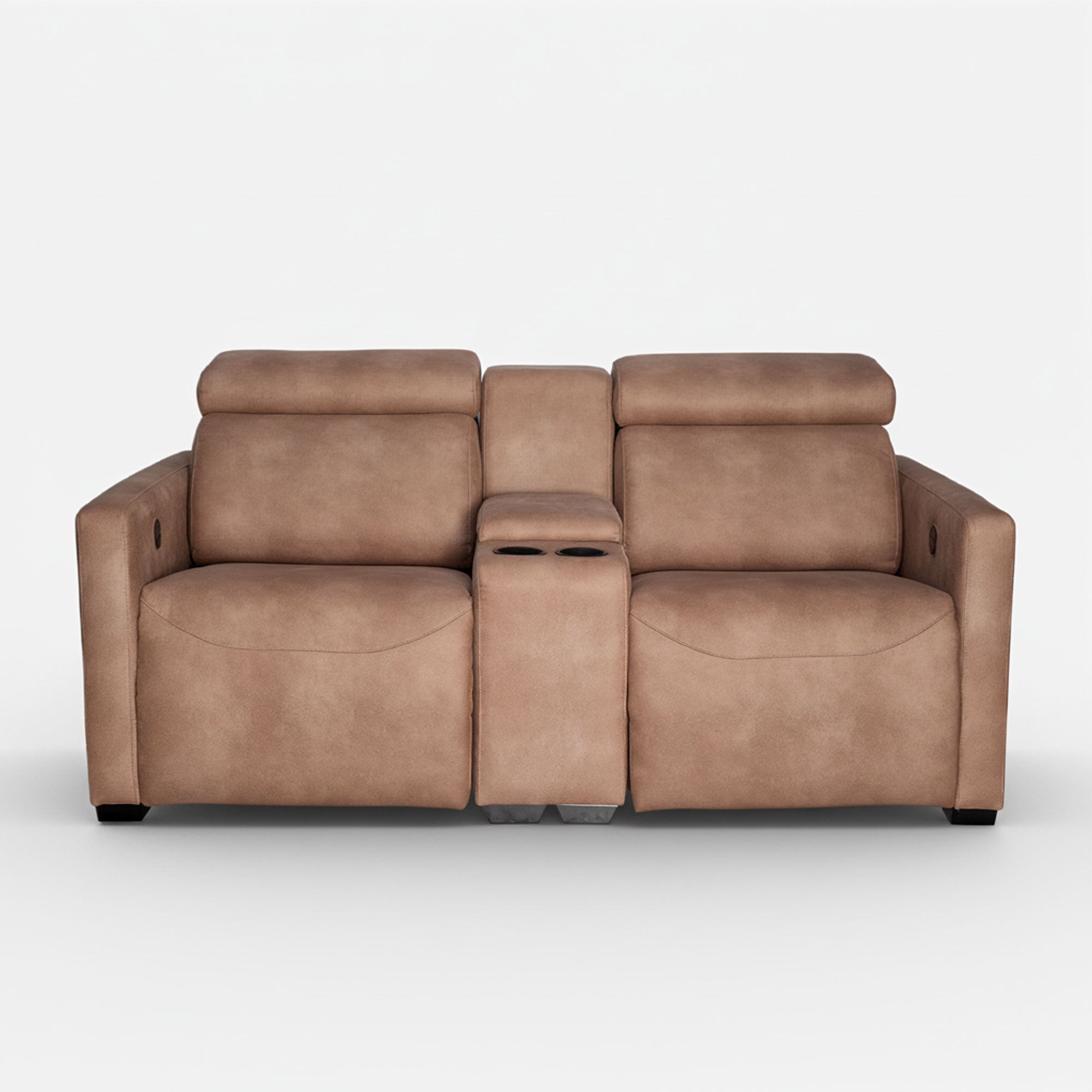 Electric Recliner with Movable headrests and cup holders