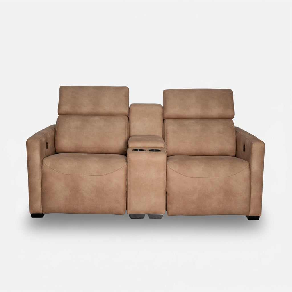 Electric Recliner with Movable headrests and cup holders