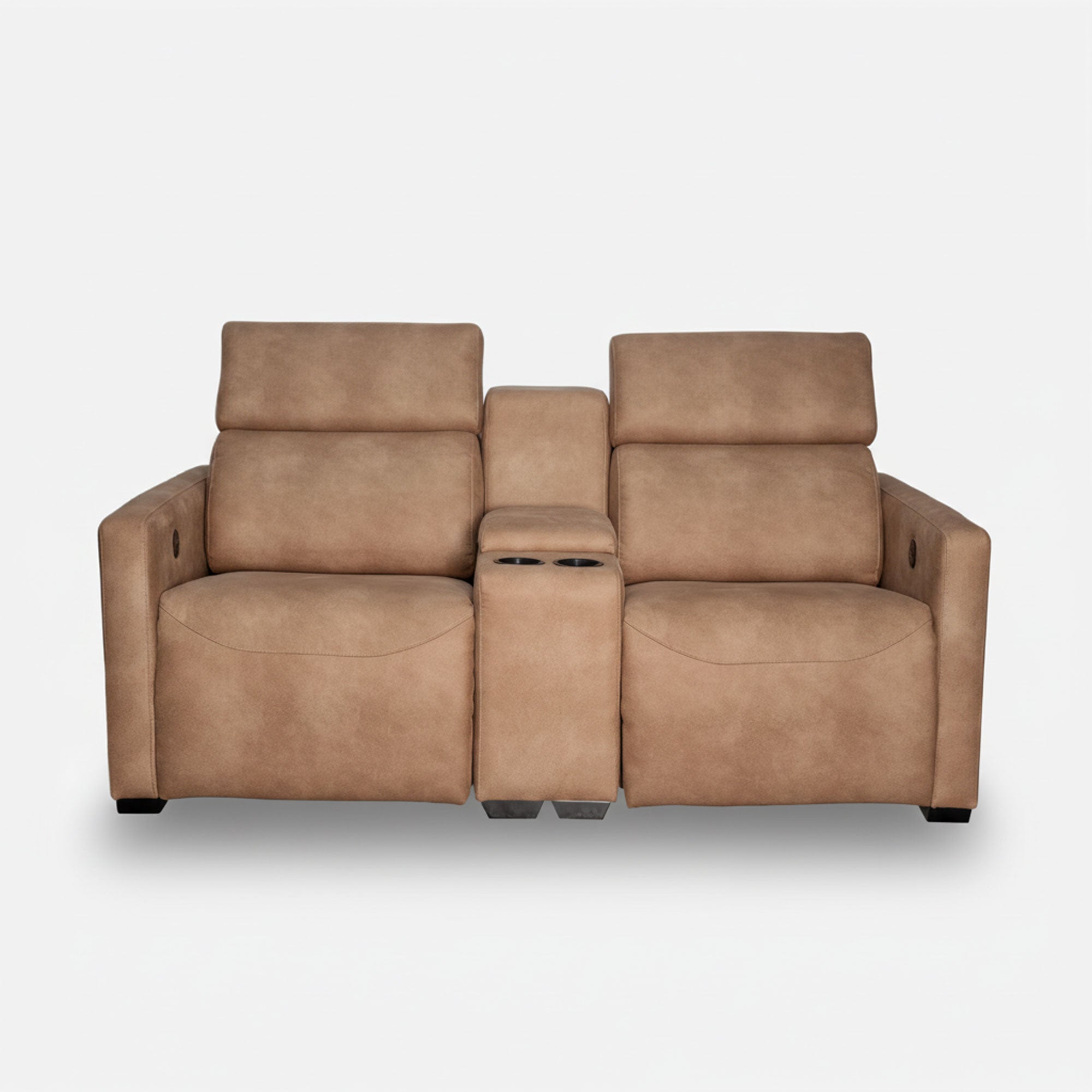 Electric Recliner with Movable headrests and cup holders