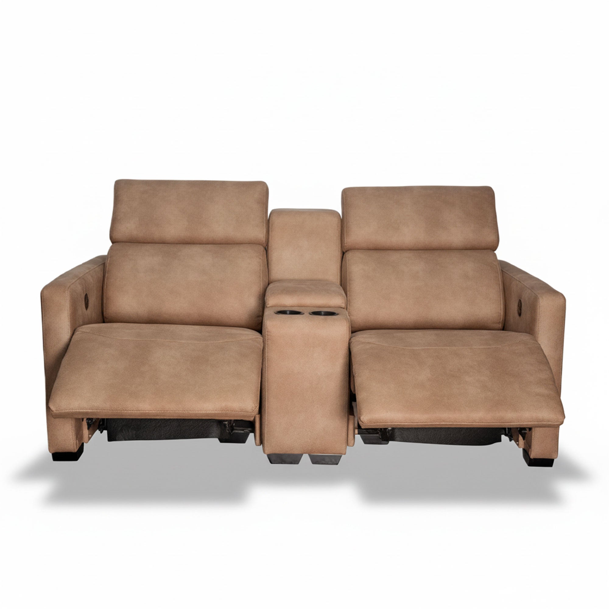 Electric Recliner with Movable headrests and cup holders